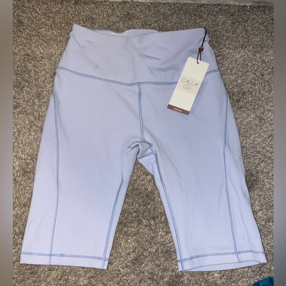NWT CALIA biker shorts